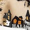 Glitzhome; Glitzhome® 2ft. Halloween Hinged Haunted House Table Décor; Category:Halloween Tabletop Decor; Image:6